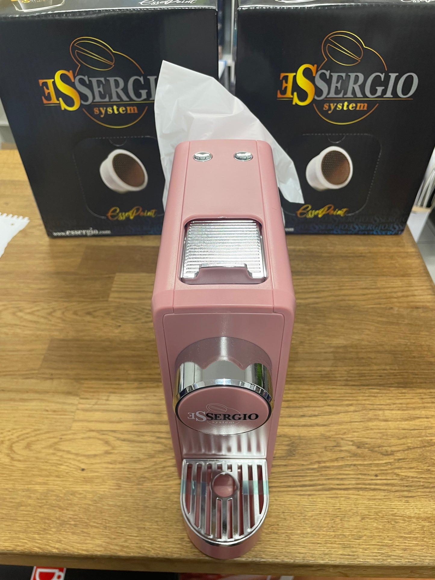 Macchina Caffè Essenza Essergio Condorelli | Colore: Pink/Silver