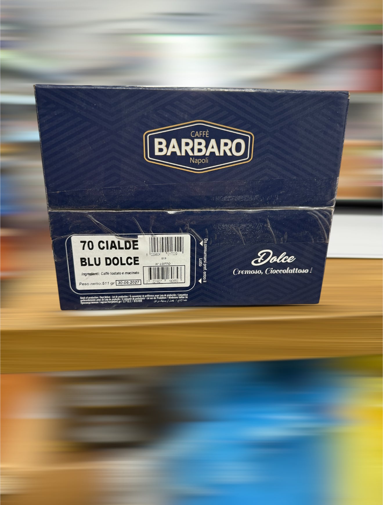 70 Cialde + 8 Cremine Magiche | Miscela BLU DOLCE |BARBARO