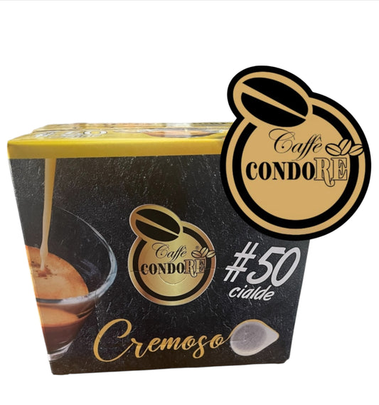 50 Cialde|Miscela Cremoso| CONDORÈ | Condorelli