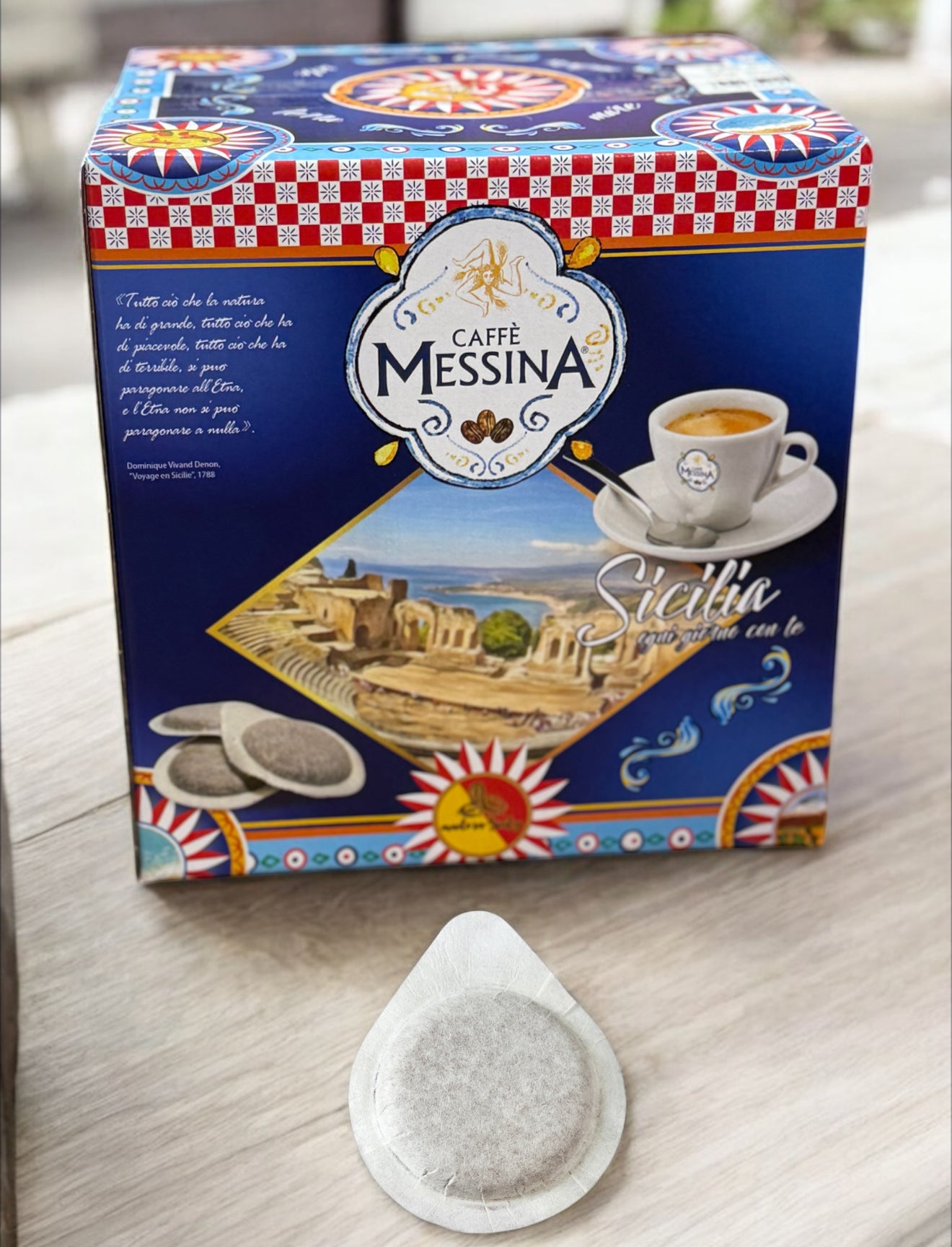 Cialde CAFFÈ MESSINA | 120 pz | cialde ese 44 mm