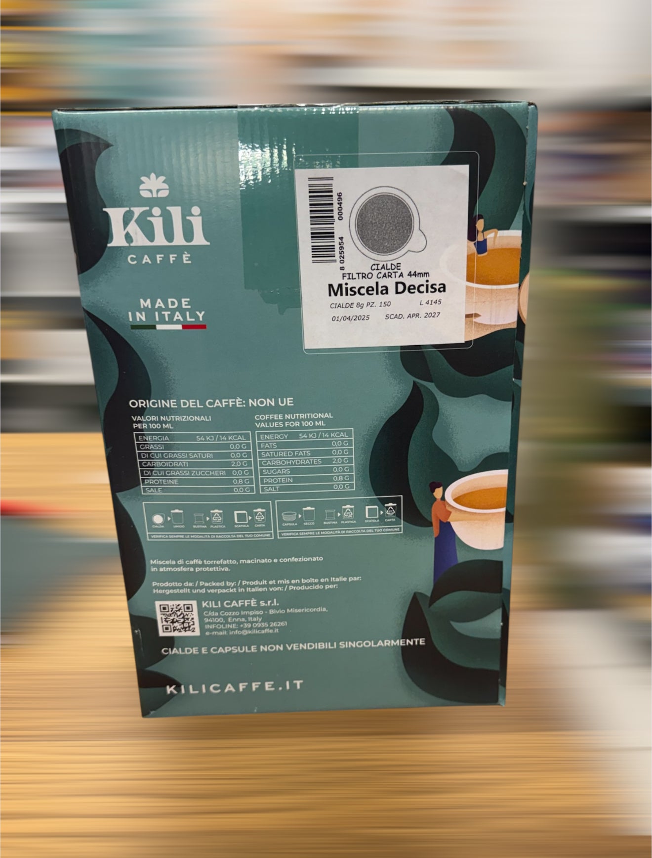 150 Cialde | KILI | Miscela Decisa