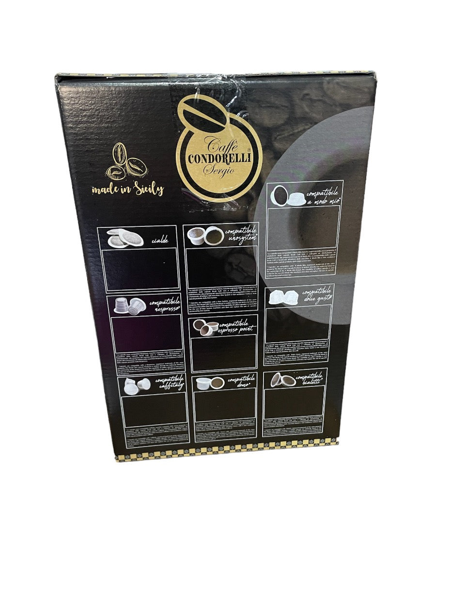 Oro di Napoli | Condorelli | Compatibile con macchine KILITALY (acquistate prima del 2024)| 100pz