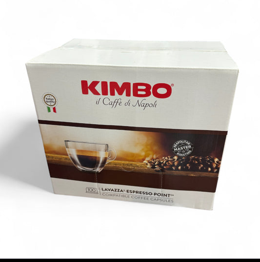 100 Capsule KIMBO Napoli - Compatibile Lavazza Espresso Point