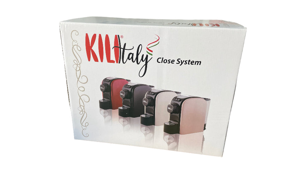 KILITALY | MACCHINA CAFFE' A CAPSULE | KILI | + 30 CAPSULE MISTE OMAGGIO
