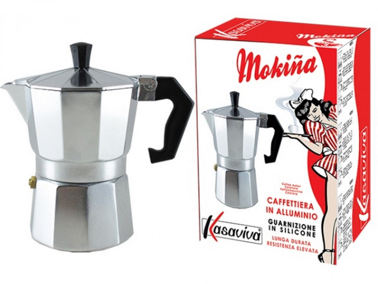 CAFFETTIERA KASAVIVA MOKINA | 1/2 TAZZA