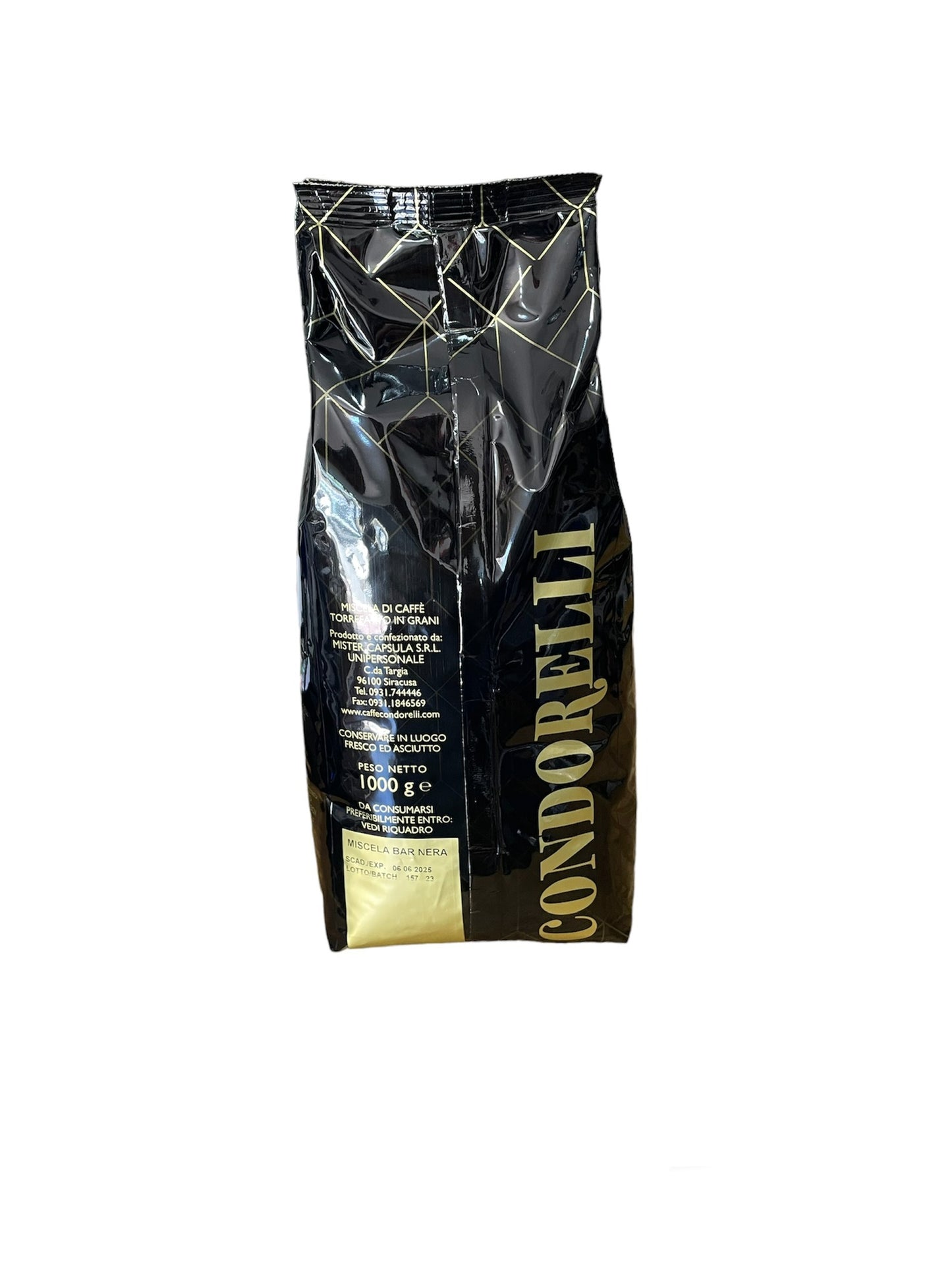 1 KG Caffè Condorelli Grani Bar Nera