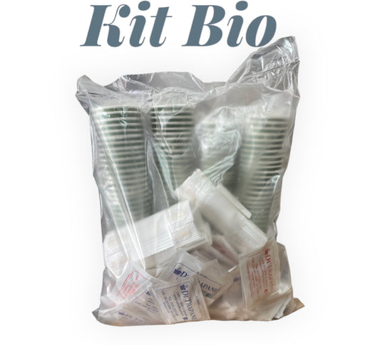 KIT BIO da 100 x3 (Zucchero, Palettine, Bicchieri)