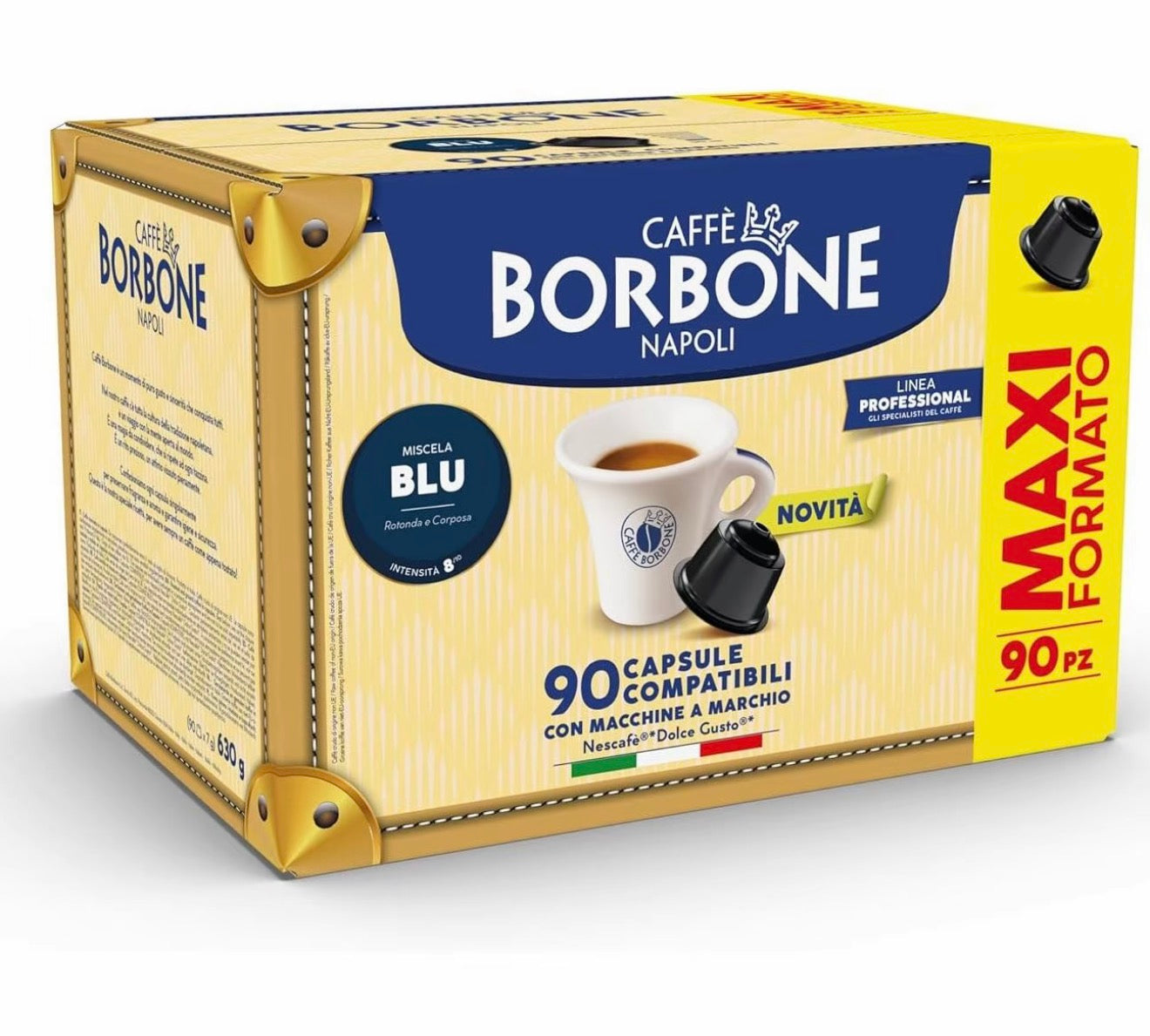 90 Capsule | BORBONE | Miscela NERA▪️|  Compatibili Dolce Gusto | *nuovo formato*