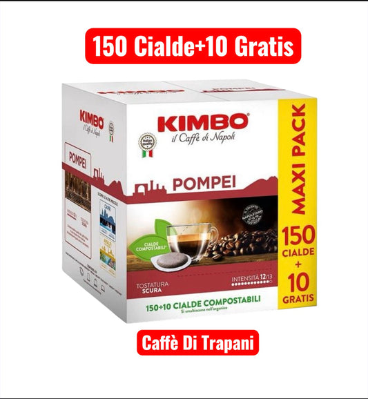 150 + 10 GRATIS - Cialde KIMBO POMPEI - MAXI PACK