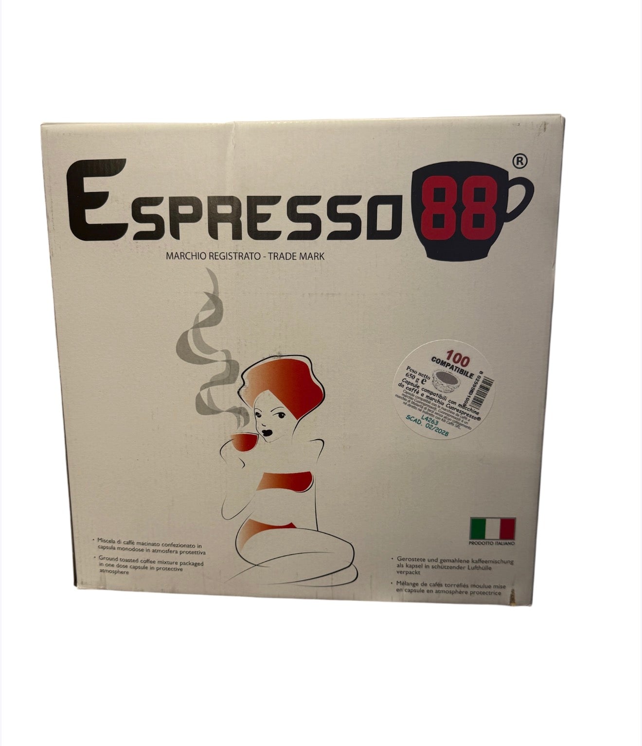 CUORESPRESSO -Espresso88 COMPATIBILE  | 100 PZ