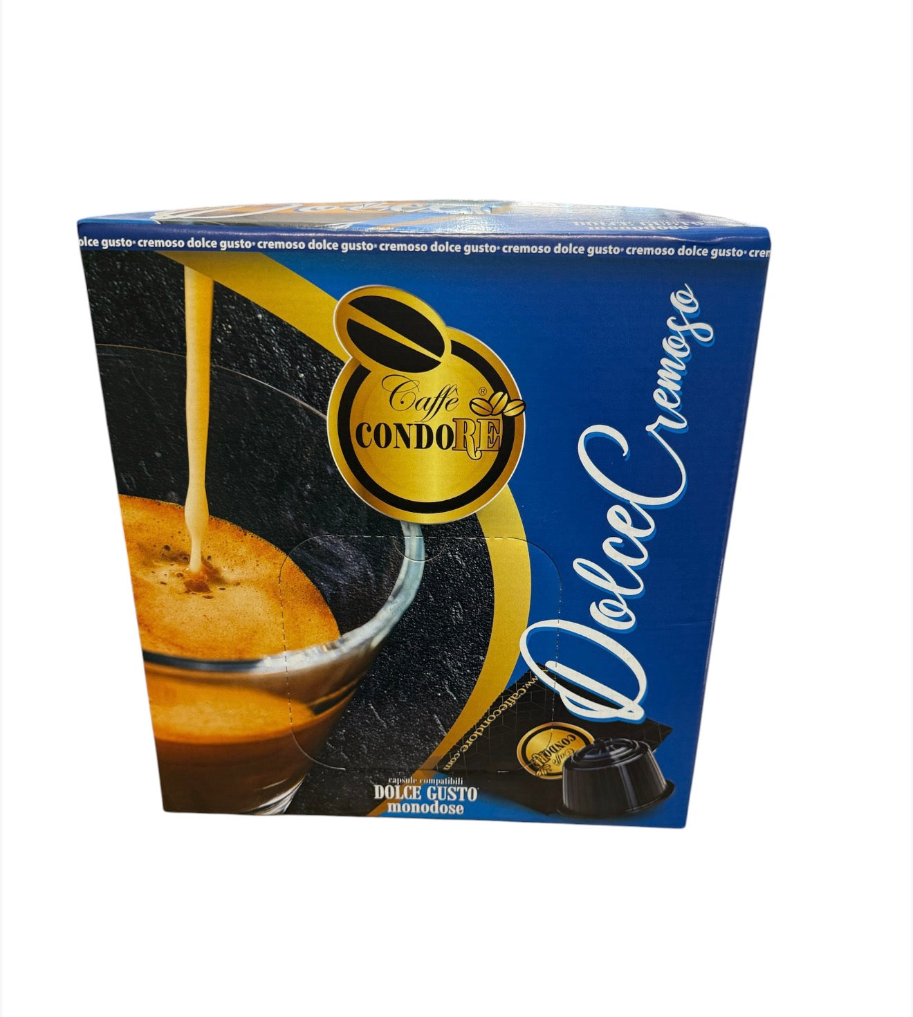 50 Capsule CondoRE Dolce Gusto *Nuovo Formato Monodose da 8gr*