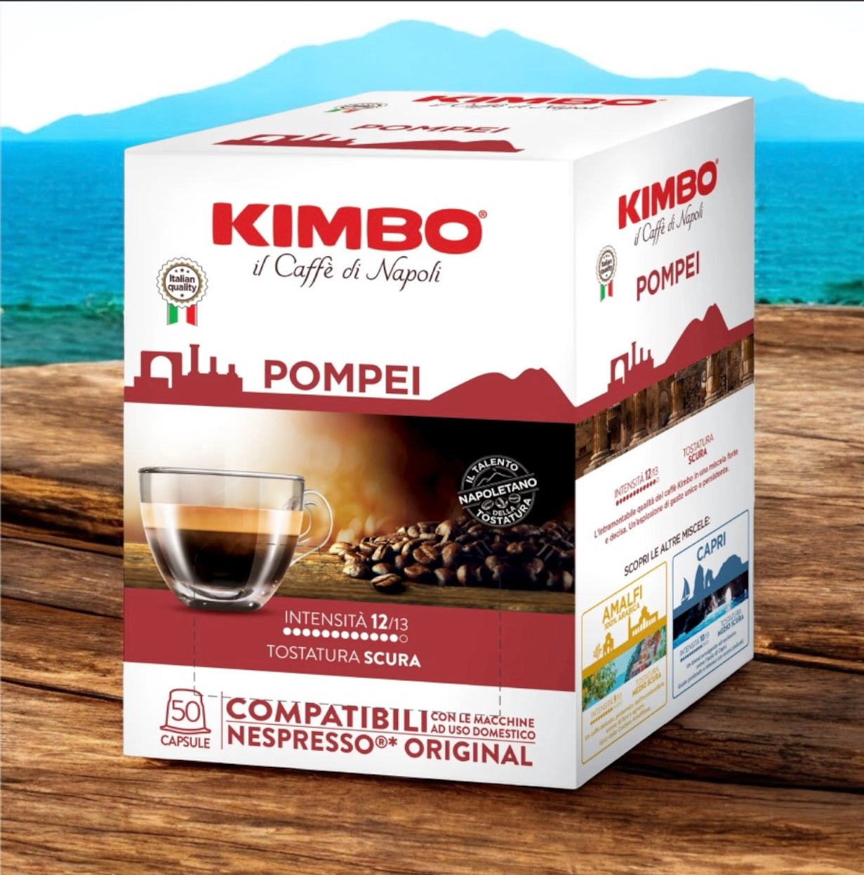 50 Capsule - Nespresso- KIMBO POMPEI