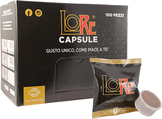 100 capsule Espresso Point ® LoRe capsule compatibili Lavazza®